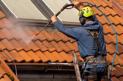 Démoussage et hydrofuge de toiture à Rogues